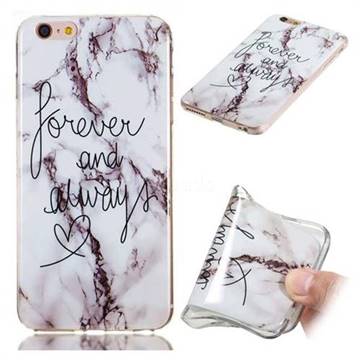 Forever Soft TPU Marble Pattern Phone Case for iPhone 6s Plus / 6 Plus 6P(5.5 inch)