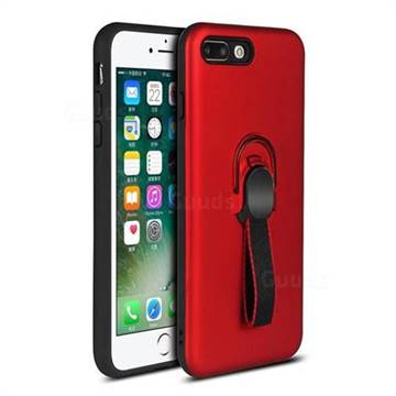 Raytheon Multi-function Ribbon Stand Back Cover for iPhone 6s Plus / 6 Plus 6P(5.5 inch) - Red