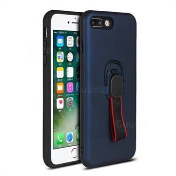Raytheon Multi-function Ribbon Stand Back Cover for iPhone 6s Plus / 6 Plus 6P(5.5 inch) - Blue