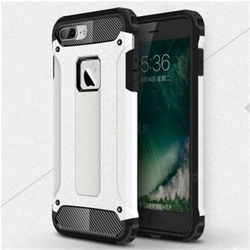 King Kong Armor Premium Shockproof Dual Layer Rugged Hard Cover for iPhone 6s Plus / 6 Plus 6P(5.5 inch) - White