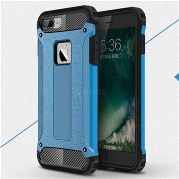 King Kong Armor Premium Shockproof Dual Layer Rugged Hard Cover for iPhone 6s Plus / 6 Plus 6P(5.5 inch) - Sky Blue