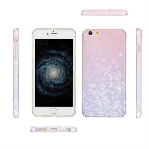 Glitter Pink Marble Clear Bumper Glossy Rubber Silicone Phone Case For Iphone 6s Plus 6 Plus 6p 5 5 Inch Tpu Case Guuds