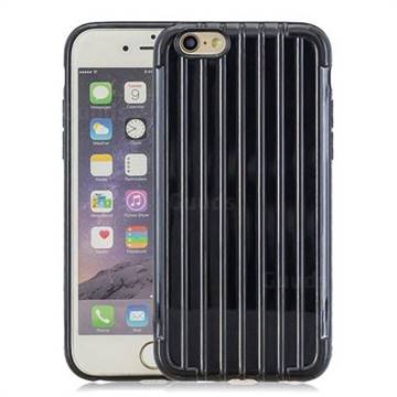 Suitcase Style Mobile Phone Back Cover for iPhone 6s Plus / 6 Plus 6P(5.5 inch) - Black
