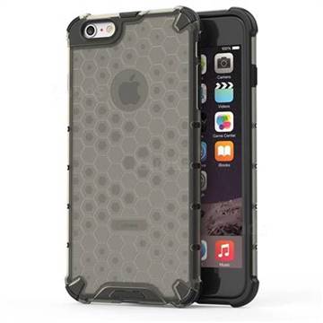 Honeycomb TPU + PC Hybrid Armor Shockproof Case Cover for iPhone 6s Plus / 6 Plus 6P(5.5 inch) - Gray