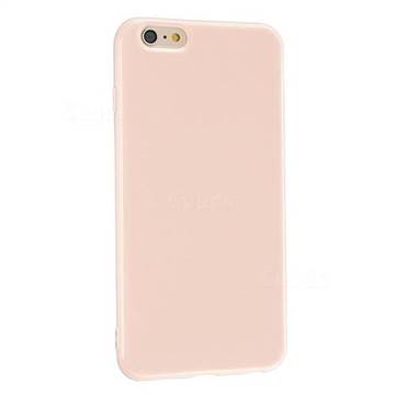 2mm Candy Soft Silicone Phone Case Cover for iPhone 6s Plus / 6 Plus 6P(5.5 inch) - Light Pink