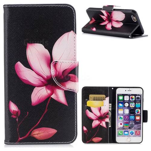 Lotus Flower Leather Wallet Case for iPhone 6s Plus / 6 Plus 6P(5.5 inch)