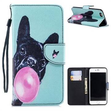 Balloon dDog PU Leather Wallet Phone Case for iPhone 6s Plus / 6 Plus 6P(5.5 inch)