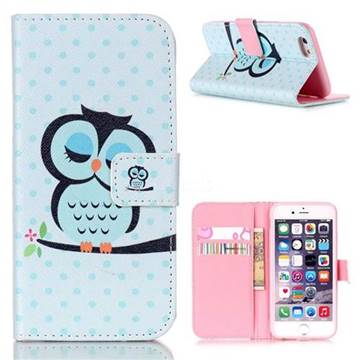 Sweet Owl Leather Wallet Case for iPhone 6s (4.7 inch)
