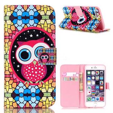 Brilliant Owl Leather Wallet Case for iPhone 6s (4.7 inch)