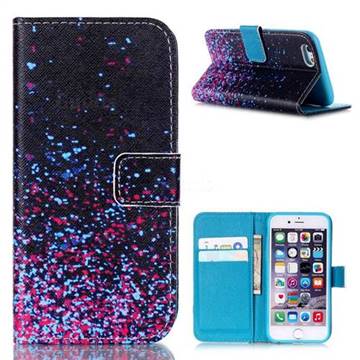 Sky Fireworks Leather Wallet Case for iPhone 6s (4.7 inch)