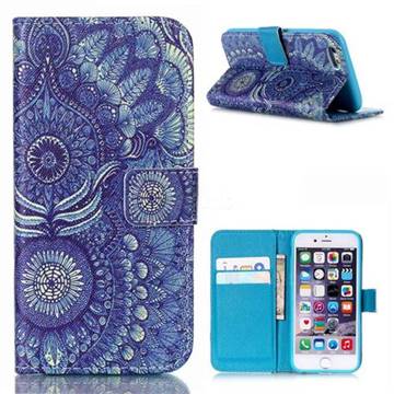 Tribal Leather Wallet Case for iPhone 6s (4.7 inch)