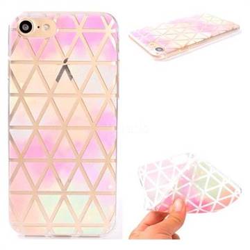 Rainbow Triangle Super Clear Soft TPU Back Cover for iPhone 8 / 7 (4.7 inch)