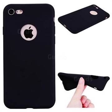Candy Soft TPU Back Cover for iPhone 8 / 7 (4.7 inch) - Black