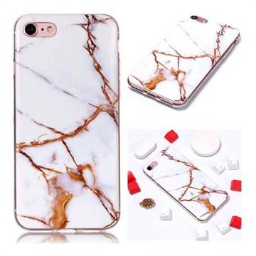 Platinum Soft TPU Marble Pattern Phone Case for iPhone 8 / 7 (4.7 inch)