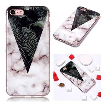 Leaf Soft TPU Marble Pattern Phone Case for iPhone 8 / 7 (4.7 inch)