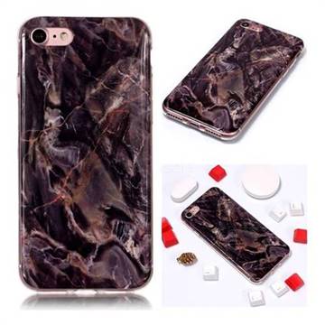 Brown Soft TPU Marble Pattern Phone Case for iPhone 8 / 7 (4.7 inch)
