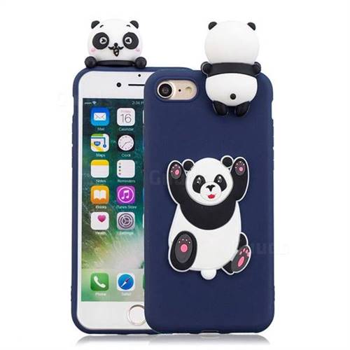 Giant Panda Soft 3D Climbing Doll Soft Case for iPhone 8 / 7 (4.7 inch)