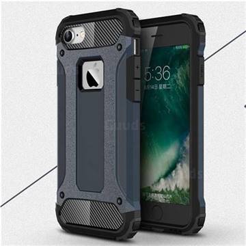 King Kong Armor Premium Shockproof Dual Layer Rugged Hard Cover for iPhone 8 / 7 (4.7 inch) - Navy