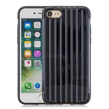 Suitcase Style Mobile Phone Back Cover for iPhone 8 / 7 (4.7 inch) - Black