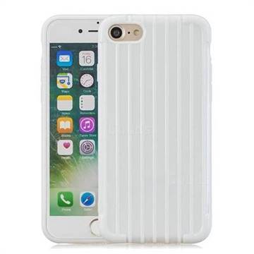 Suitcase Style Mobile Phone Back Cover for iPhone 8 / 7 (4.7 inch) - White
