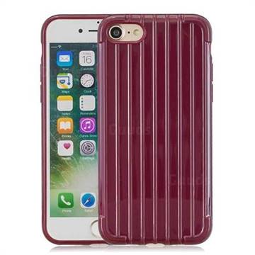 Suitcase Style Mobile Phone Back Cover for iPhone 8 / 7 (4.7 inch) - Red