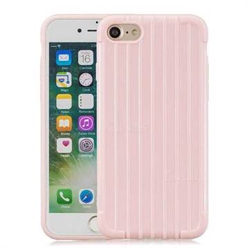 Suitcase Style Mobile Phone Back Cover for iPhone 8 / 7 (4.7 inch) - Pink