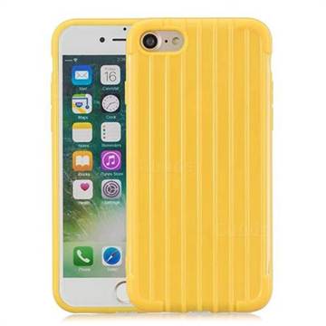 Suitcase Style Mobile Phone Back Cover for iPhone 8 / 7 (4.7 inch) - Yellow