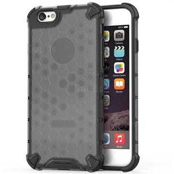 Honeycomb TPU + PC Hybrid Armor Shockproof Case Cover for iPhone 8 / 7 (4.7 inch) - Gray