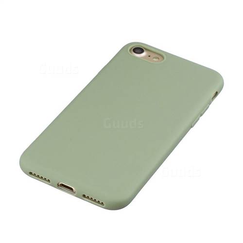 Candy Soft Silicone Phone Case For Iphone 8 7 47 Inch Pea Green Tpu Case Guuds 7823