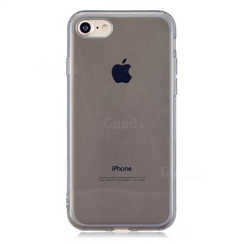 nieuwigheid snelweg scherp Transparent Jelly Mobile Phone Case for iPhone 8 / 7 (4.7 inch) - Black -  TPU Case - Guuds