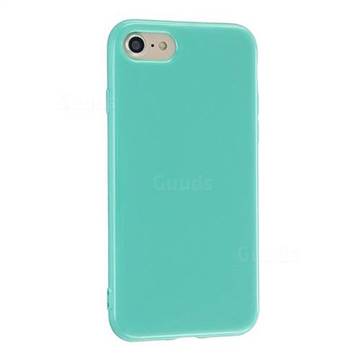 2mm Candy Soft Silicone Phone Case Cover for iPhone 8 / 7 (4.7 inch) - Light Blue
