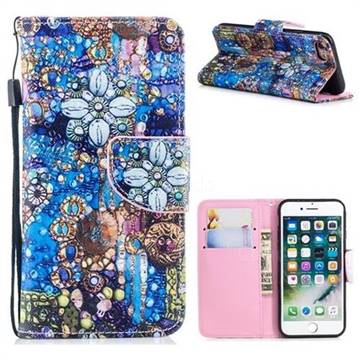 Agate PU Leather Wallet Phone Case for iPhone 8 / 7 (4.7 inch)