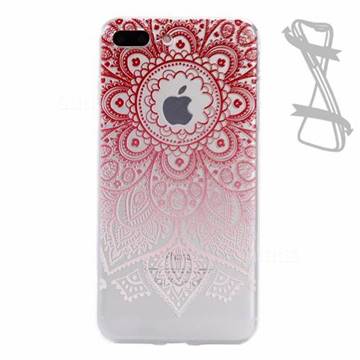 Lace Flower Soft TPU Case for iPhone 8 Plus / 7 Plus 8P 7P (5.5 inch)