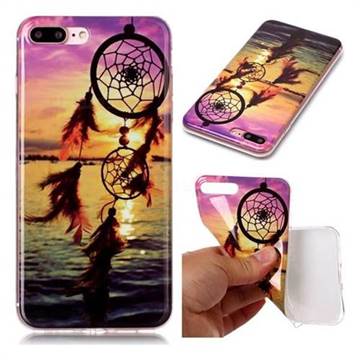 Sunset Wind chimes IMD Soft TPU Back Cover for iPhone 8 Plus / 7 Plus 8P 7P(5.5 inch)