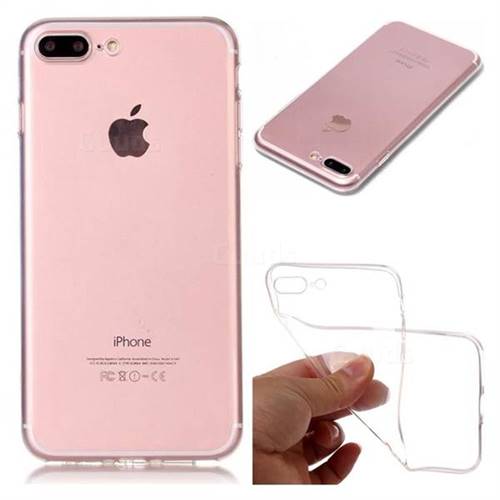 Super Clear Soft TPU Back Cover for iPhone 8 Plus / 7 Plus 7P(5.5 inch)