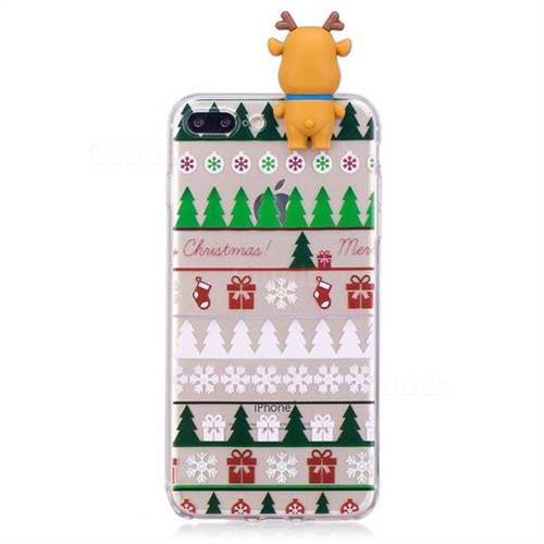 Christmas Socks Soft 3d Climbing Doll Soft Case For Iphone 8 Plus