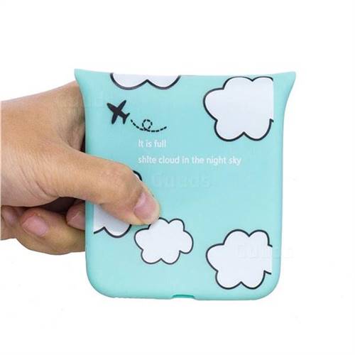 Cute Cloud Girl Soft 3D Climbing Doll Soft Case for iPhone 8 Plus / 7 Plus  7P(5.5 inch)