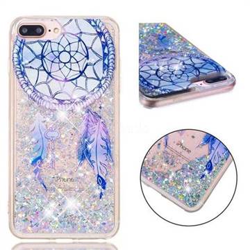 Fantasy Wind Chimes Dynamic Liquid Glitter Quicksand Soft TPU Case for iPhone 8 Plus / 7 Plus 7P(5.5 inch)