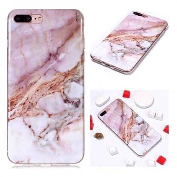 Classic Powder Soft TPU Marble Pattern Phone Case for iPhone 8 Plus / 7 Plus 7P(5.5 inch)