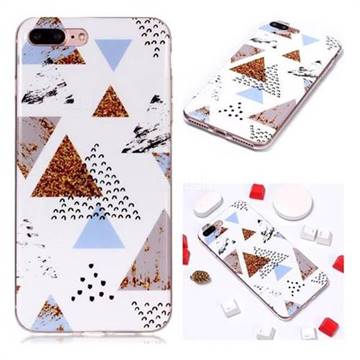 Hill Soft TPU Marble Pattern Phone Case for iPhone 8 Plus / 7 Plus 7P(5.5 inch)