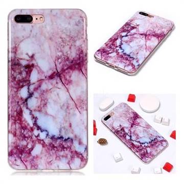 Bloodstone Soft TPU Marble Pattern Phone Case for iPhone 8 Plus / 7 Plus 7P(5.5 inch)