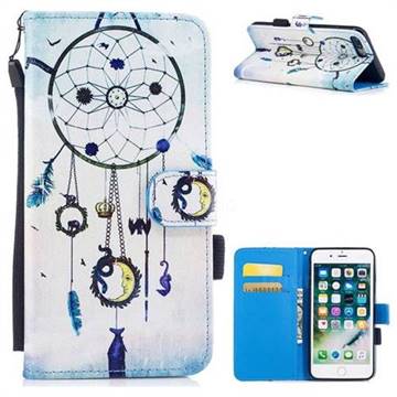 National Wind Chimes PU Leather Wallet Case for iPhone 8 Plus / 7 Plus 7P(5.5 inch)