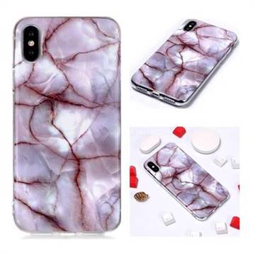 Earth Soft TPU Marble Pattern Phone Case for iPhone XS / iPhone X(5.8 inch)