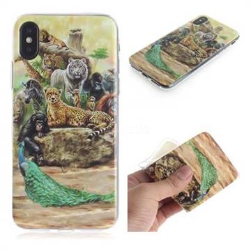 Beast Zoo IMD Soft TPU Cell Phone Back Cover for iPhone XS / iPhone X(5.8 inch)