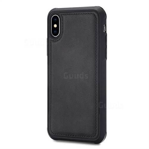 Retro Multi Functional Detachable Leather Wallet Phone Case For Iphone Xs X 10 58 Inch 3062