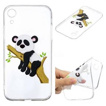 Tree Panda Super Clear Soft TPU Back Cover for iPhone Xr (6.1 inch)