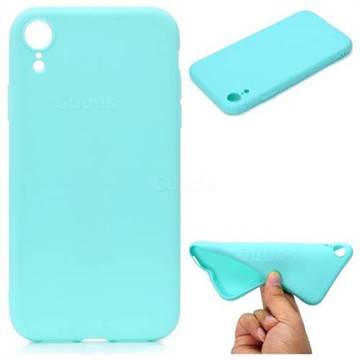 Candy Soft TPU Back Cover for iPhone Xr (6.1 inch) - Green