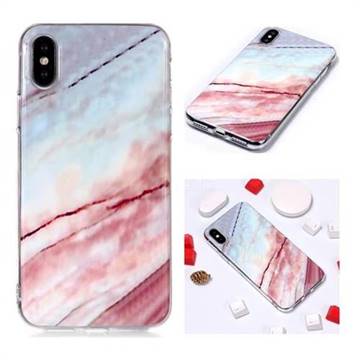 Elegant Soft TPU Marble Pattern Phone Case for iPhone Xr (6.1 inch)