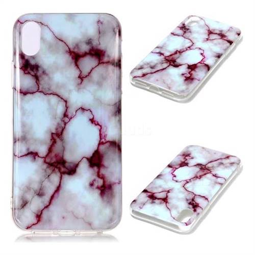 Bloody Lines Soft TPU Marble Pattern Case for iPhone Xr (6.1 inch)