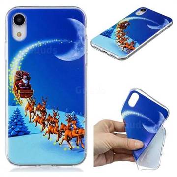 Shine Deer Xmas Super Clear Soft TPU Back Cover for iPhone Xr (6.1 inch)